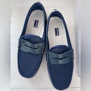 Vilebrequin Men’s Navy Blue Loafers Flats